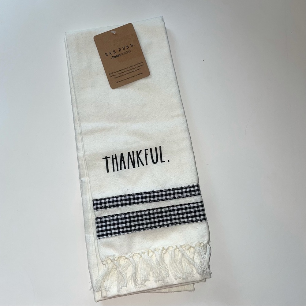 Rae Dunn Thankful/Grateful Kitchen Towels